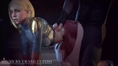 Supergirl - köpek stili; vajinal seks; 3D seks porno hentai; (Grand Cupido tarafından) [DC Comics]