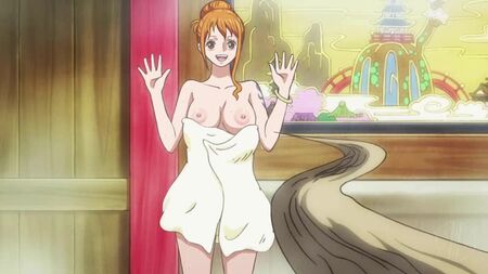 Boa Hancock x Nami - büyük göğüsler; çıplak; çıplak; büyük kalça; anüs; vajina; 3D seks porno hentai; [One Piece]
