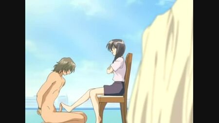 Hentai femdom ayakla mastürbasyon