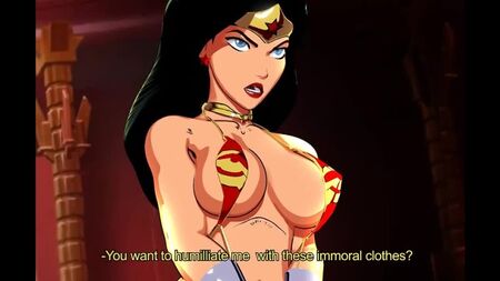 Wonder Woman, erotik dans, DC Comics hentai