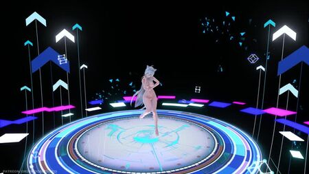 MMD R-18 [EROTİK] Haku Cat Lingerie Shake It! Yazar: Orion Dobledosis