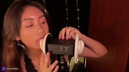 [Moon Blitz ASMR] ASMR ~ Kulak Yalama | Karıncalanma Yaratıcı Yoğun Ağız Sesleri