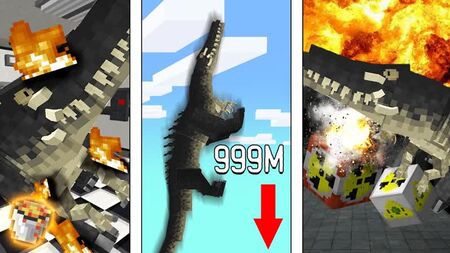 Minecraft'ta SCP 682 YENİLMEZ SÜRÜNGEN'i ne yok edebilir! SCP 682 MINECRAFT Deneyleri