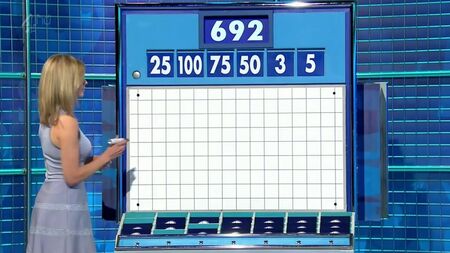 Rachel Riley - Göğüsleri Saran Elbise Geri Sayımı 24 Haziran 2015 [HD]