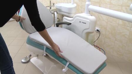 Meditex'ten diş hekimliği ünitesi için ortopedik yatak pedi