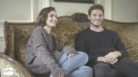 Sam Claflin ve Lily Collins, «The Edit» dergisi için (2014)