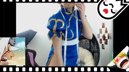 Chun Li cosplayeri web kamerasında seksi / porno / seks / anal / xxx / xxx / genç / seks / göğüsler / genç / sikiş