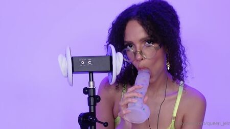 Jelzy ASMR, namı diğer Queen Jelz - Dildo JOI (OnlyFans)