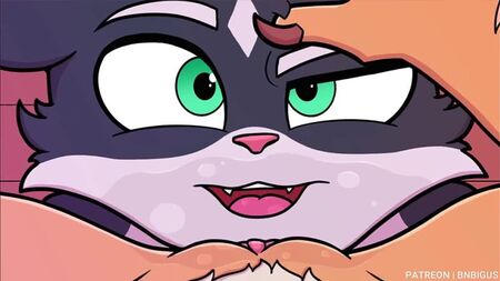 Tüylü yiff sırtlan kedi porno seks