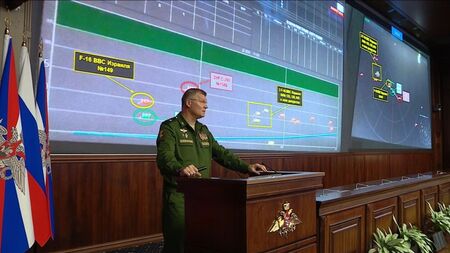 Rusya Savunma Bakanlığı'nın Suriye'de düşen Rus Il-20 uçağı kazasıyla ilgili ek ayrıntıları içeren brifingi