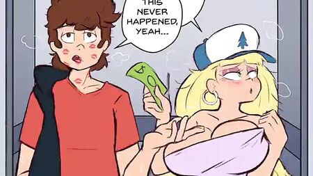 Dipper Pines ve Pacifica Northwest Asansörde Sevişiyor