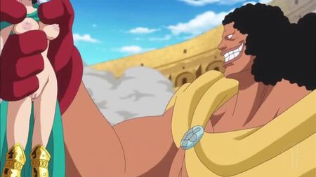 Rebecca - tecavüz; büyük göğüsler; mastürbasyon; 3D seks porno hentai; [One Piece]