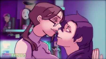 Yazan: Lewd Froggo 2D Kısa Porno Animasyonu MILF Oral Seks Derin Boğaz Sert Seks Kız Hentai