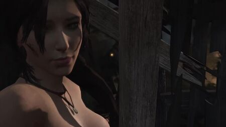 Tomb Raider — Lara Croft — Çıplak Mod — Tüm QTE'ler ve Son Sahne [18+]