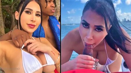 Valerie Kay - Denizde ve ormanda kocaman kalçalı bir kızla sevişti