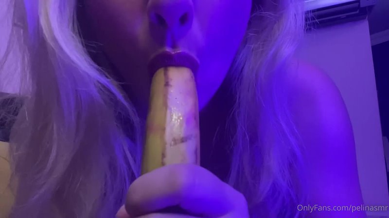 Pelin ASMR Banana Play 