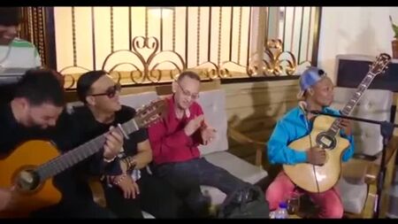 Joe Veras'ın evinde Bachata Reunion - Chicho Severino "Al Que Le Debo" (Canlı)