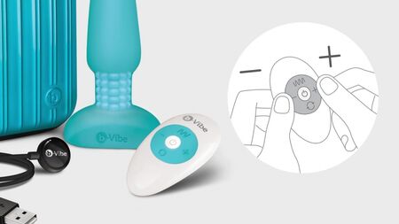 Bvibe - Uzaktan Kumandalı Rimming Plug