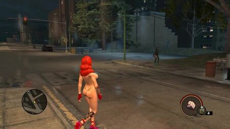Saints Row: The Third — Çıplaklık Modu