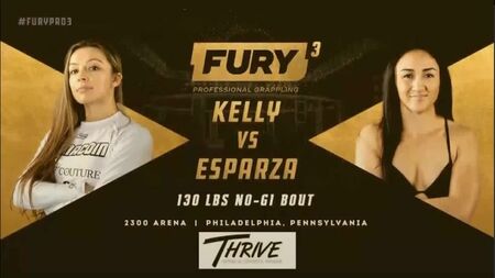DANIELLE KELLY - CARLA ESPARZA - FURY GRAPPLING 3
