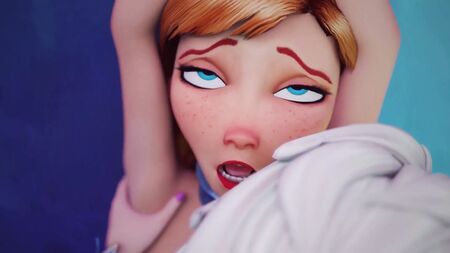 Buzda Elsa ve Anna