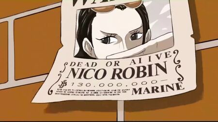 Nico Robin, denizciler tarafından beceriliyor (One Piece)