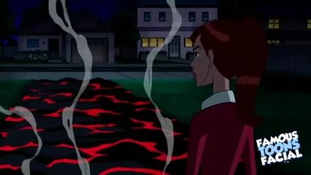 Ben 10 Uyuyan Gwen'i Siker - Ünlü Çizgi Film Karakterlerinin Yüzüne Boşalma