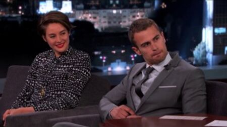 Shailene Woodley ve Theo James, Jimmy Kimmel Live'da – 1. Bölüm