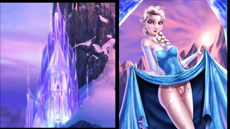 SekushiLover - Disney Elsa vs Çıplak Elsa