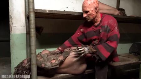 HorrorPorn: Freddy seksi kızı sikiyor (porno, seks, tam, xxx, hardcore, oral seks)