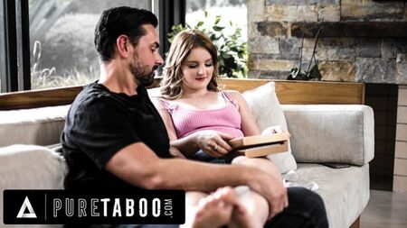 Pure Taboo – Eliza Eves, Sevgililer Günü'nde erkek arkadaşı tarafından terk edildiği için üvey babası tarafından ilk kez sevişiyor